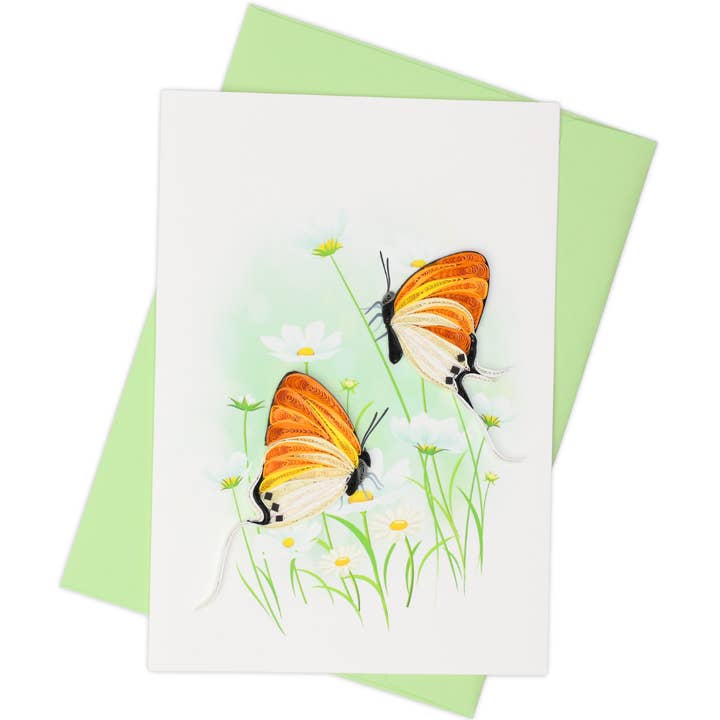 Carte à quilling Great Imperial Butterflies pour la vente par Blue Bird Cards