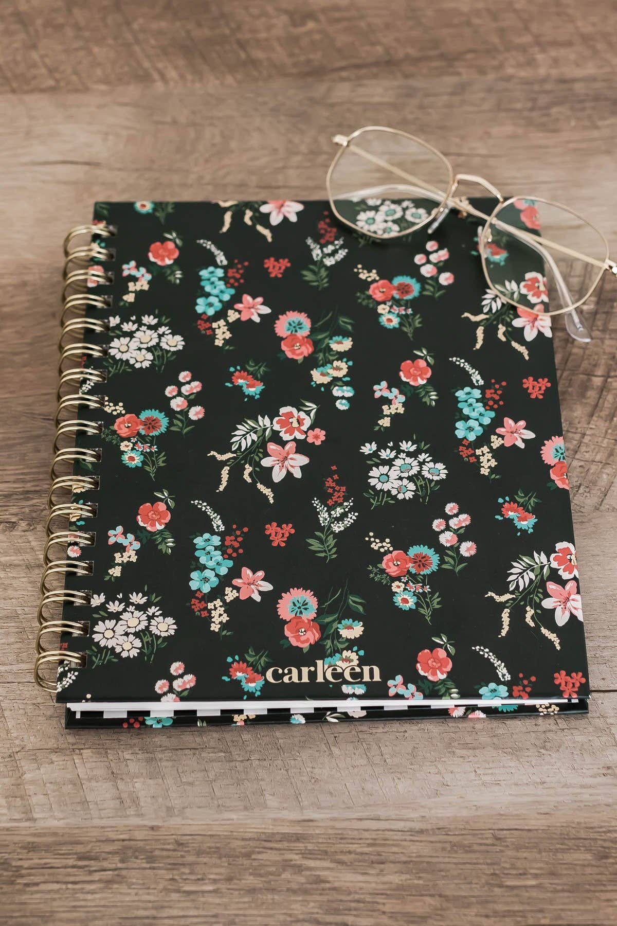Carleen Creative - Wholesale Notebook - Classic Lined Journal Notebook - Floral Print3