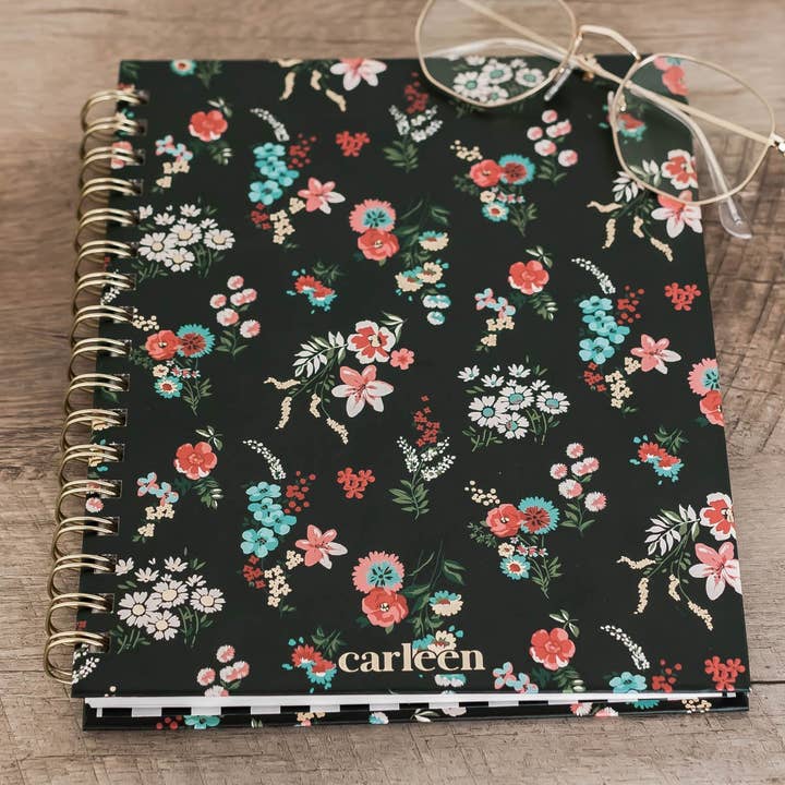 Carleen Creative - Wholesale Notebook - Classic Lined Journal Notebook - Floral Print3