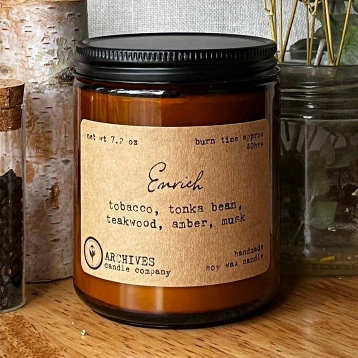 Berig | Tobak + Oud + Tonka + Rav + Moskus for engroshandel hos Archives Candle Company