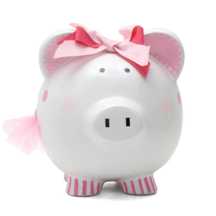 Child To Cherish® - Wholesale Money/Piggy Bank - Kids & Baby - Ava's Tutu Large Piggy Bank2