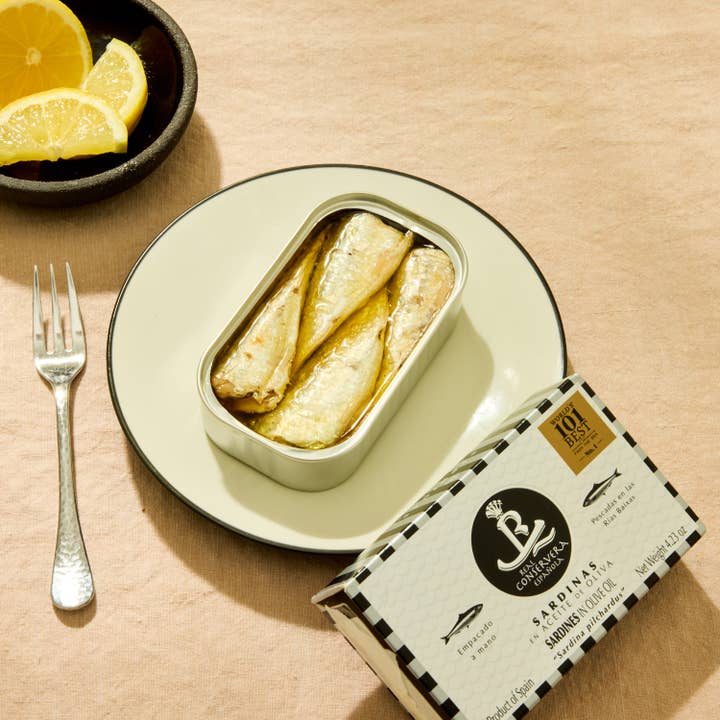 Lata - Vendita all'ingrosso Pesce in scatola - Real Conservera Española Sardine in olio d'oliva1