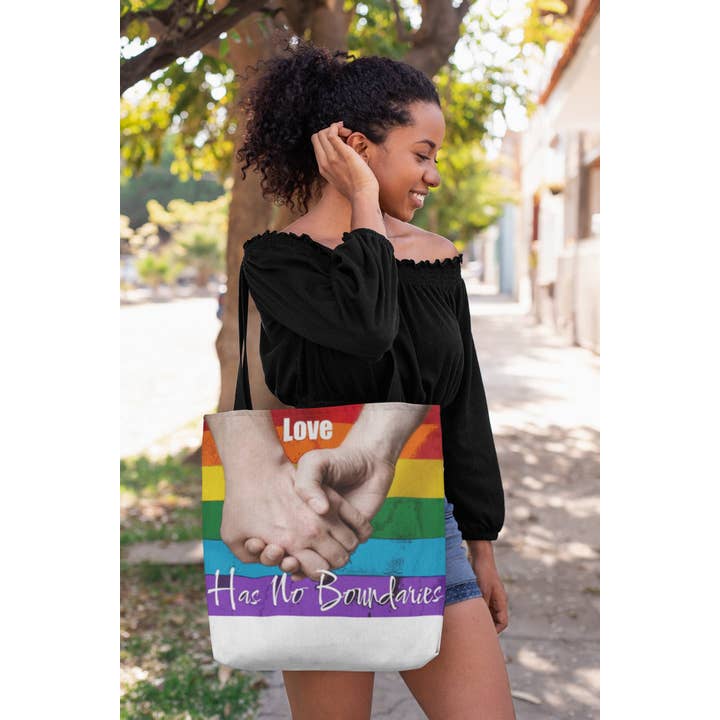 Bolsa Gay Pride, Presente Lgbt, Lgbgq, Presentes Gay Pride, Presente para Ele, Presente Para Ela, Queer, Prendas Para Ela, Lésbien, Pride Tote, Artsy Tote por atacado de Ambiguous Designs