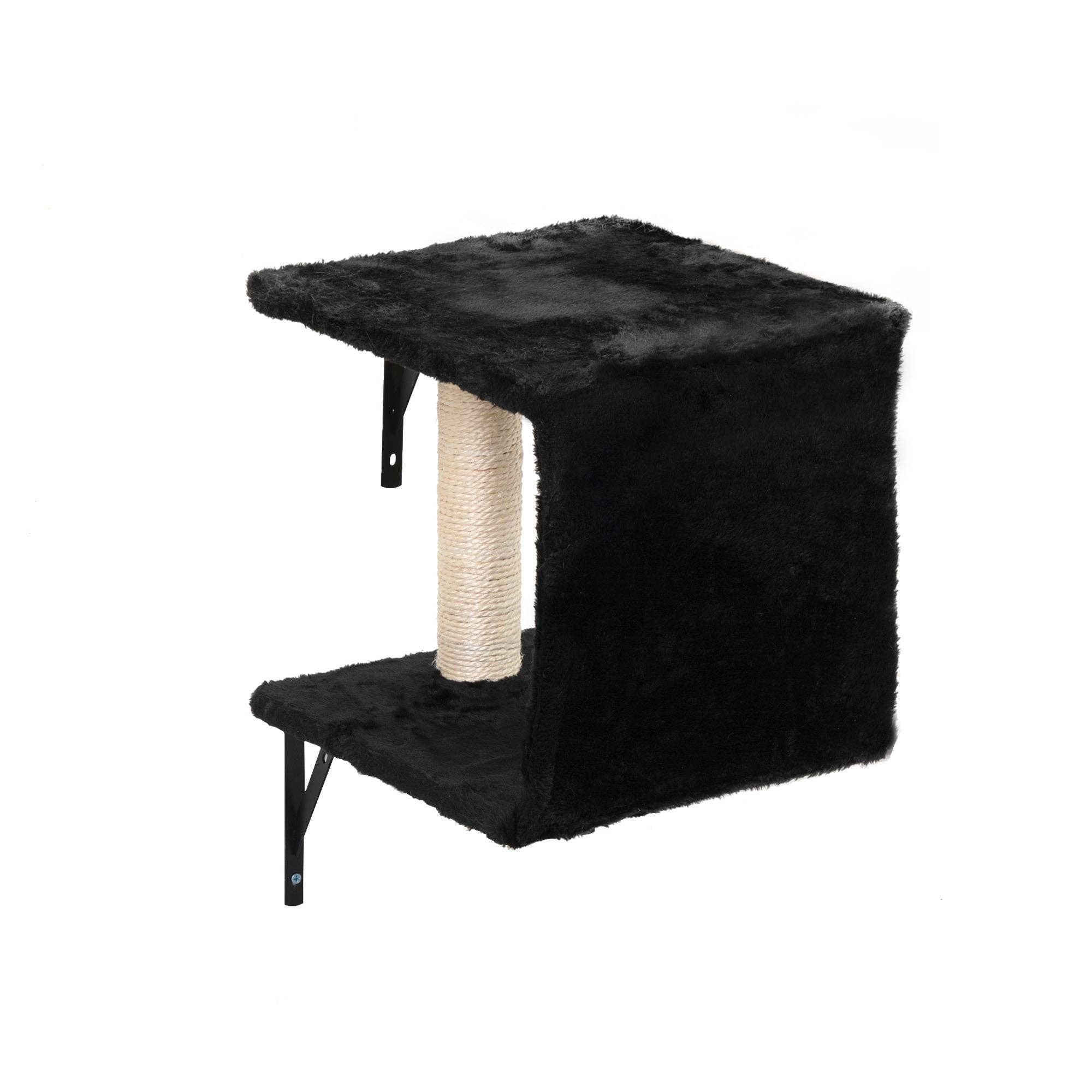 Hard Rock Health Stores - Wholesale Pet Scratcher - Cat - 5 Pcs Wall Mounted Cat Climber Set;  Floating Cat Shelves and Perches;  Cat Activity Tree with Scratching Posts;  Modern Cat Furniture16