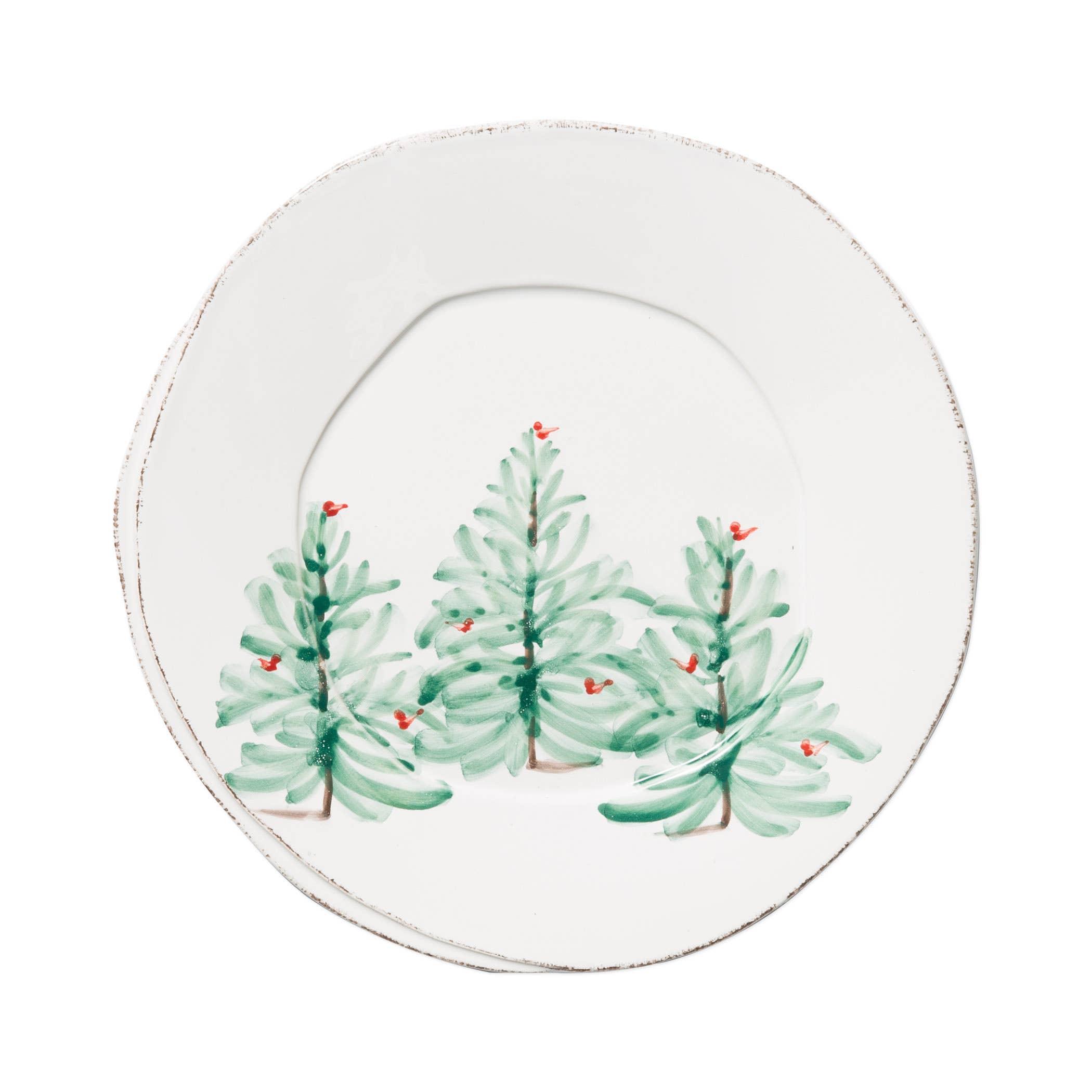 VIETRI Inc. - Wholesale Dinner Plate - Melamine Lastra Holiday Dinner Plate