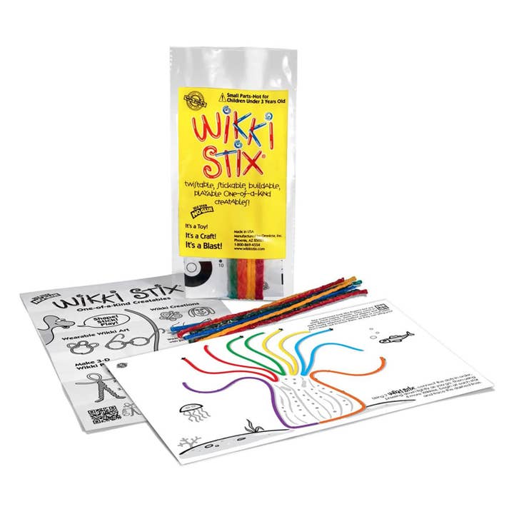 Wikki Stix - Wholesale Art Set - Kids & Baby - Sea Life Activity Pak