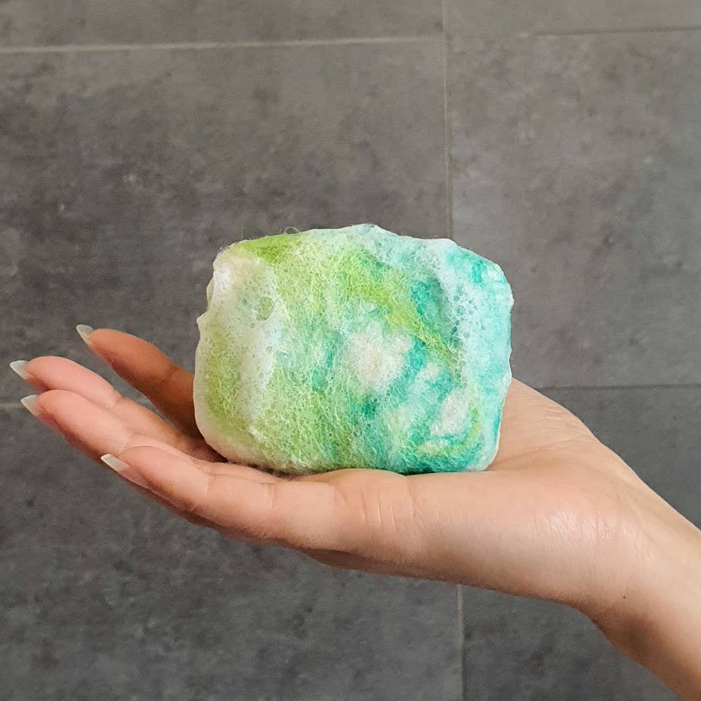 Bruntwood Lane - Wholesale Bar Soap - Lemon Myrtle Felted Wool Soap3