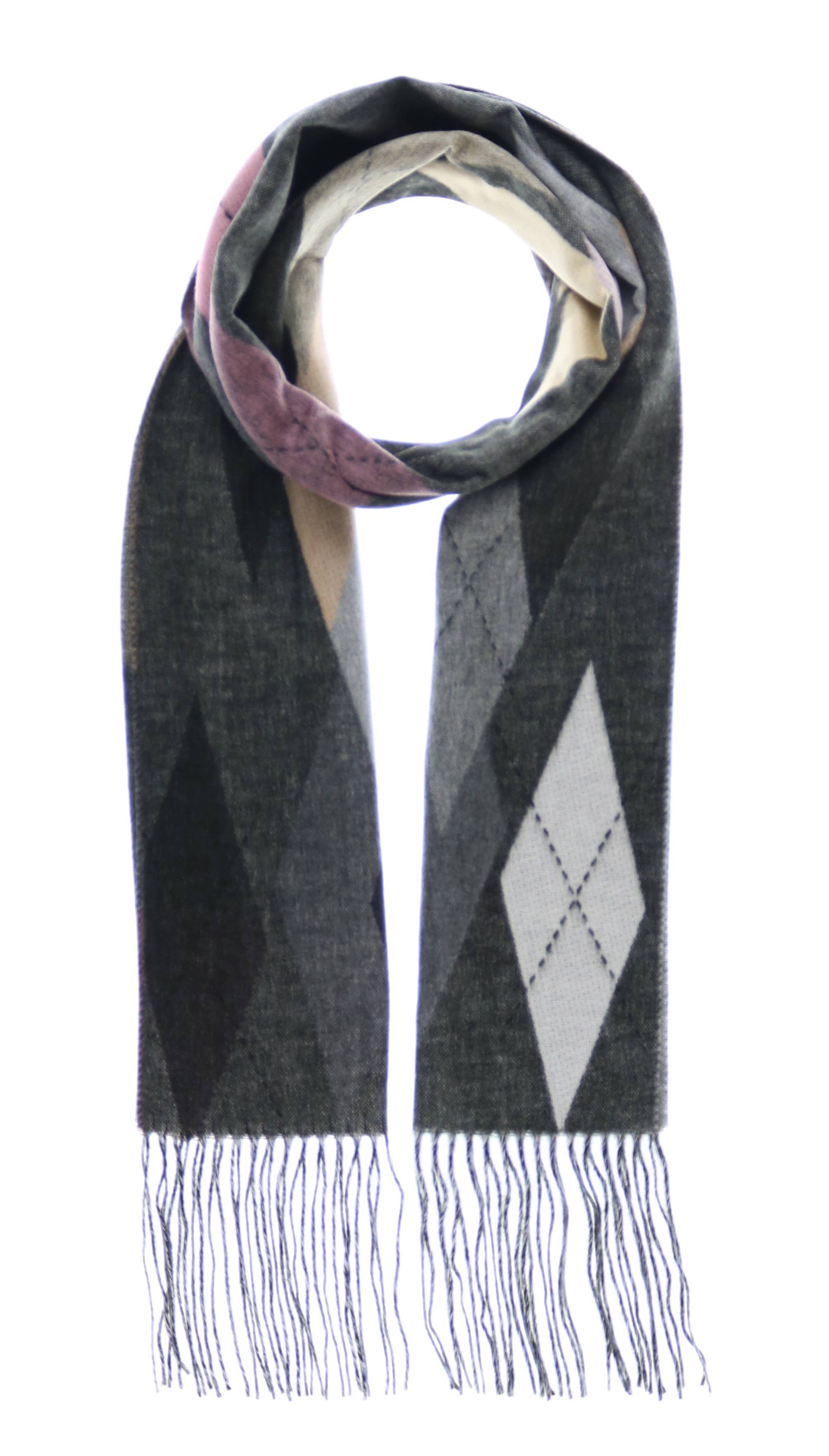 FRAAS - The Scarf Company - Wholesale Scarf - Women's - Artsy Argyle XL6