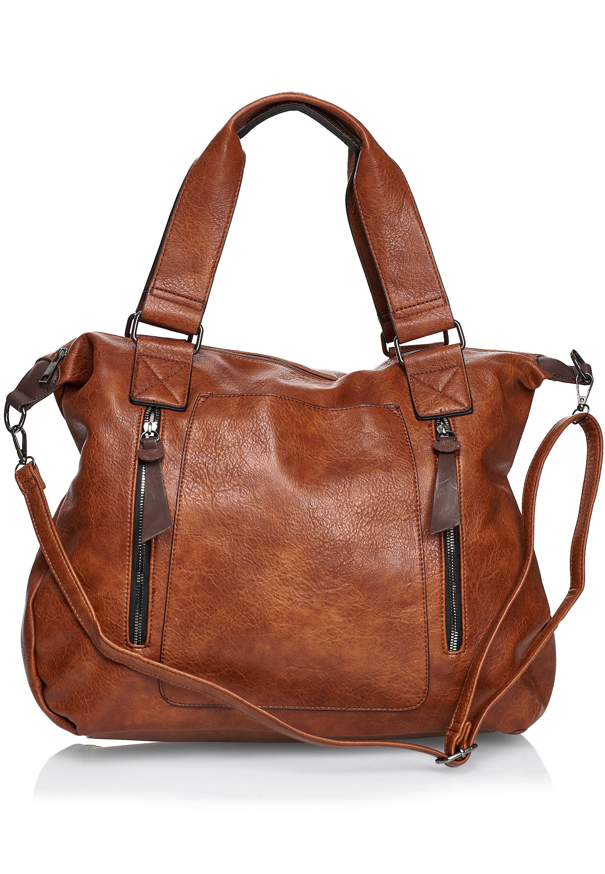 HJS - Wholesale Tote Bag - Women's - Shopper 'COLMA' - with many compartments and extra space17