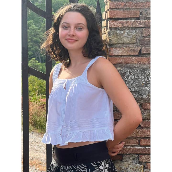 Clare Camisole Top for wholesale by English Rose Linens