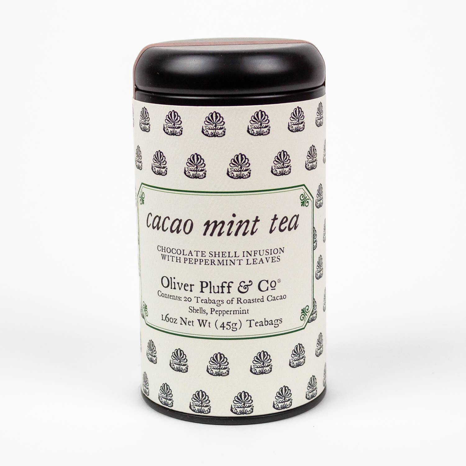 Oliver Pluff & Company - Wholesale Tea Bags - Cacao Mint Teabags3