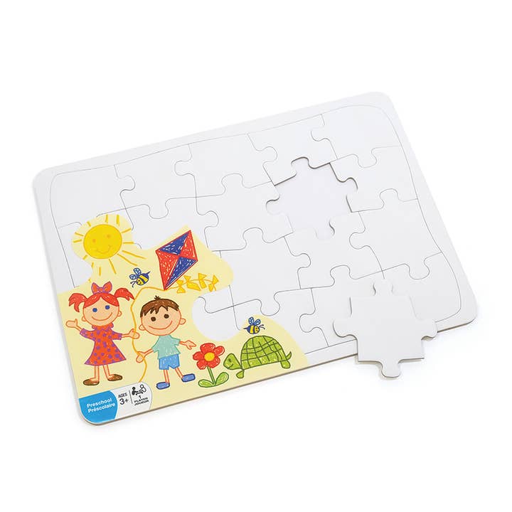 Outset Games and Cobble Hill Puzzles - Wholesale Puzzle - Kids - 🎨 Create Your Own 20-Piece Puzzle! 🧩