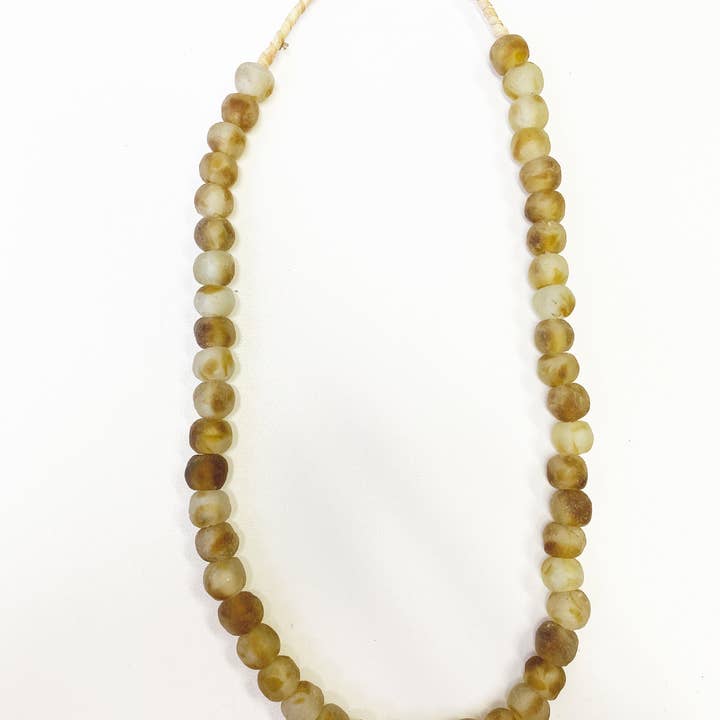 Craft Enterprises - Wholesale Beaded/pearl necklace - Recycled Glass Bead Necklace ~ Small6
