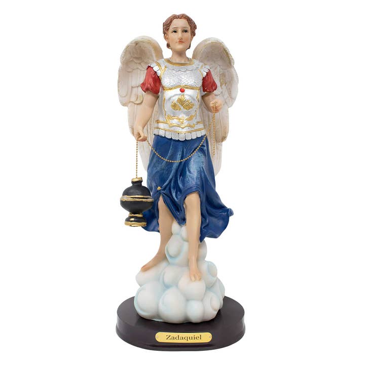 MrcjSales - Archangel Zadkiel Statue | Durable Resin | Multiple Sizes | Inspiring Religious Decor for Home, Church for wholesale by mrcjsales