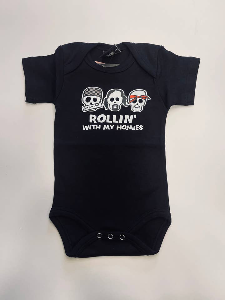 HOMIES BABY SHORT SLEEVE for wholesale by Wild Rabbit Kids