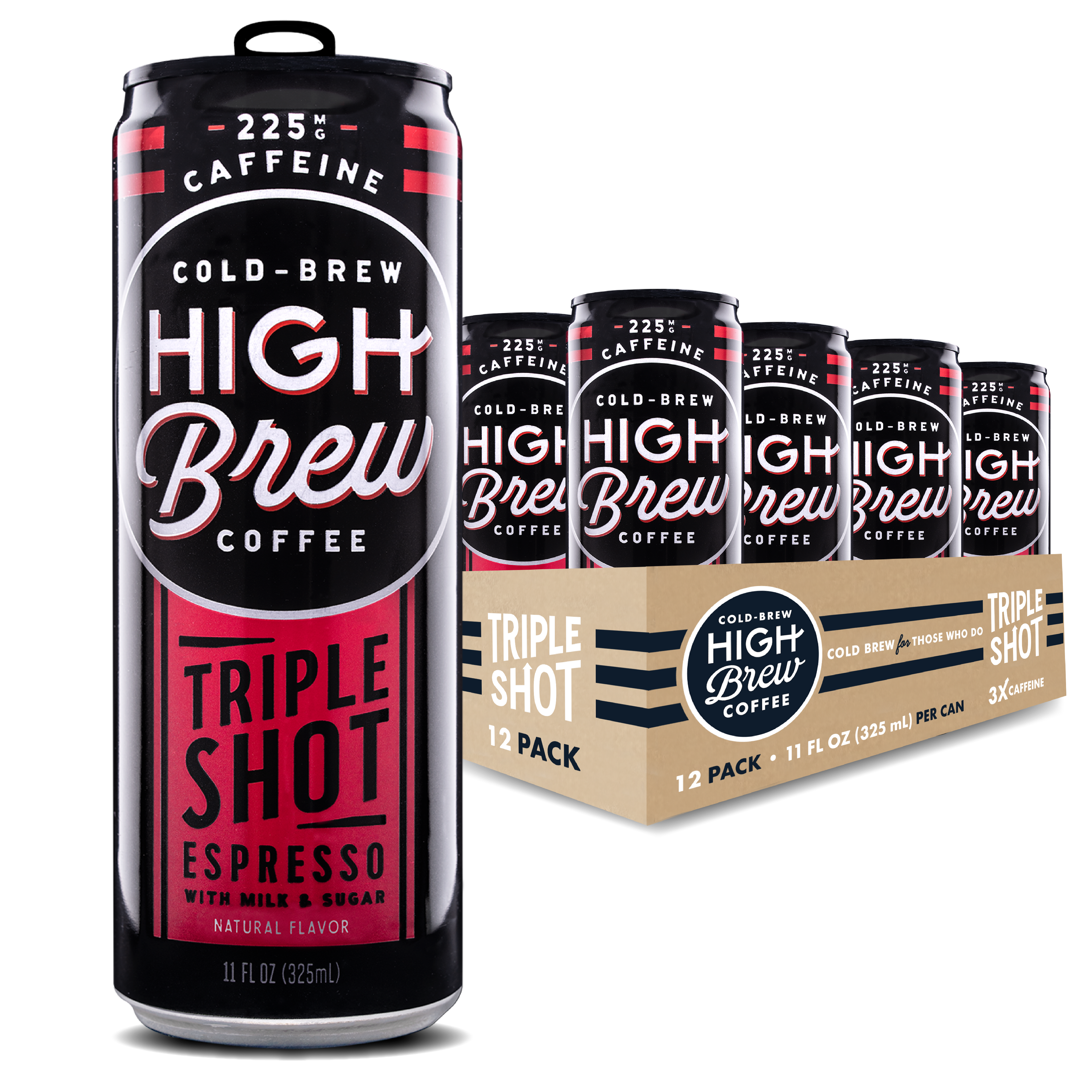 High Brew Coffee - Wholesale Iced Coffee/Cold Brew - Espresso Triple Shot4