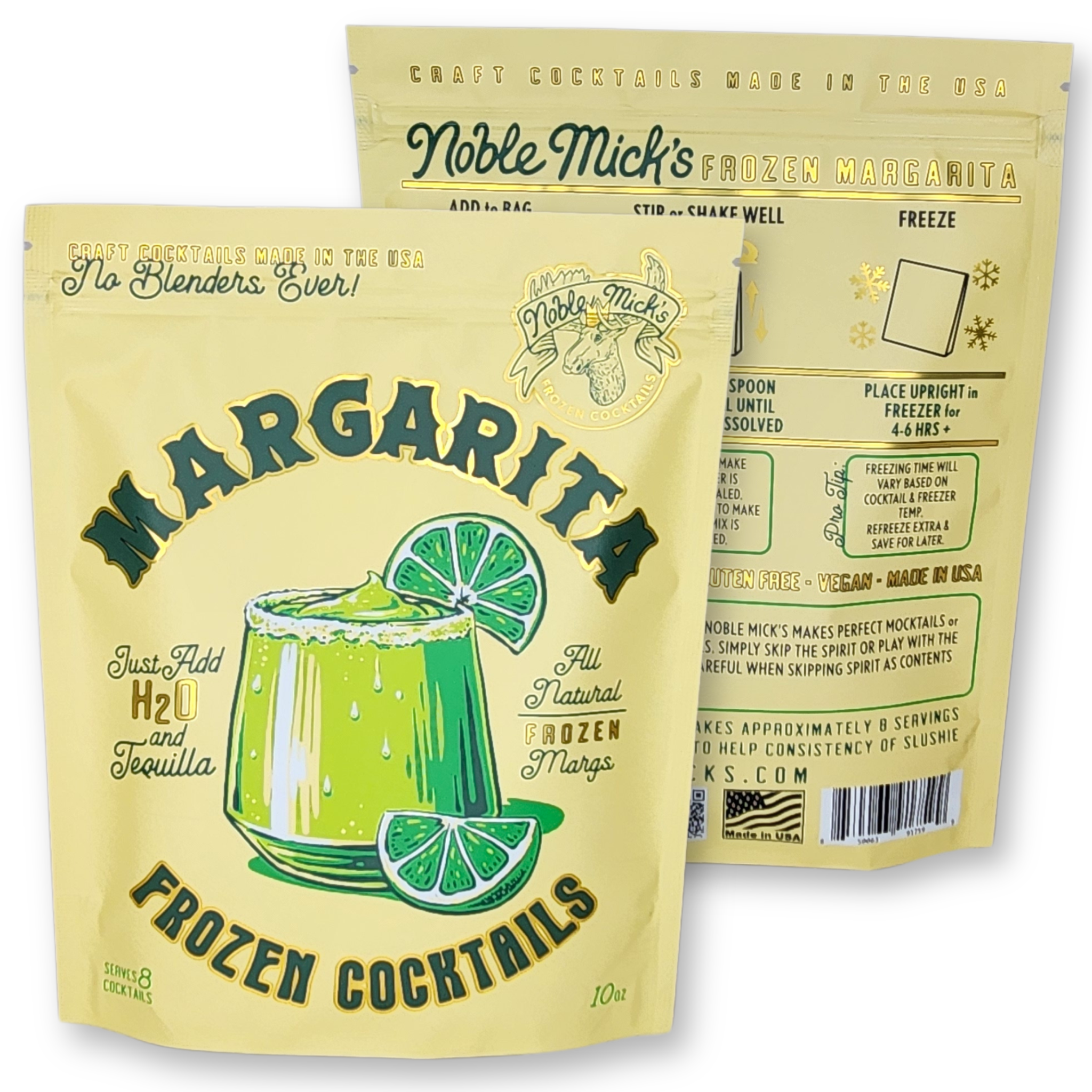 Noble Mick's - Craft Beverage Company - Vente Mélange/sirop pour cocktails - Cocktail Margarita Frozen3