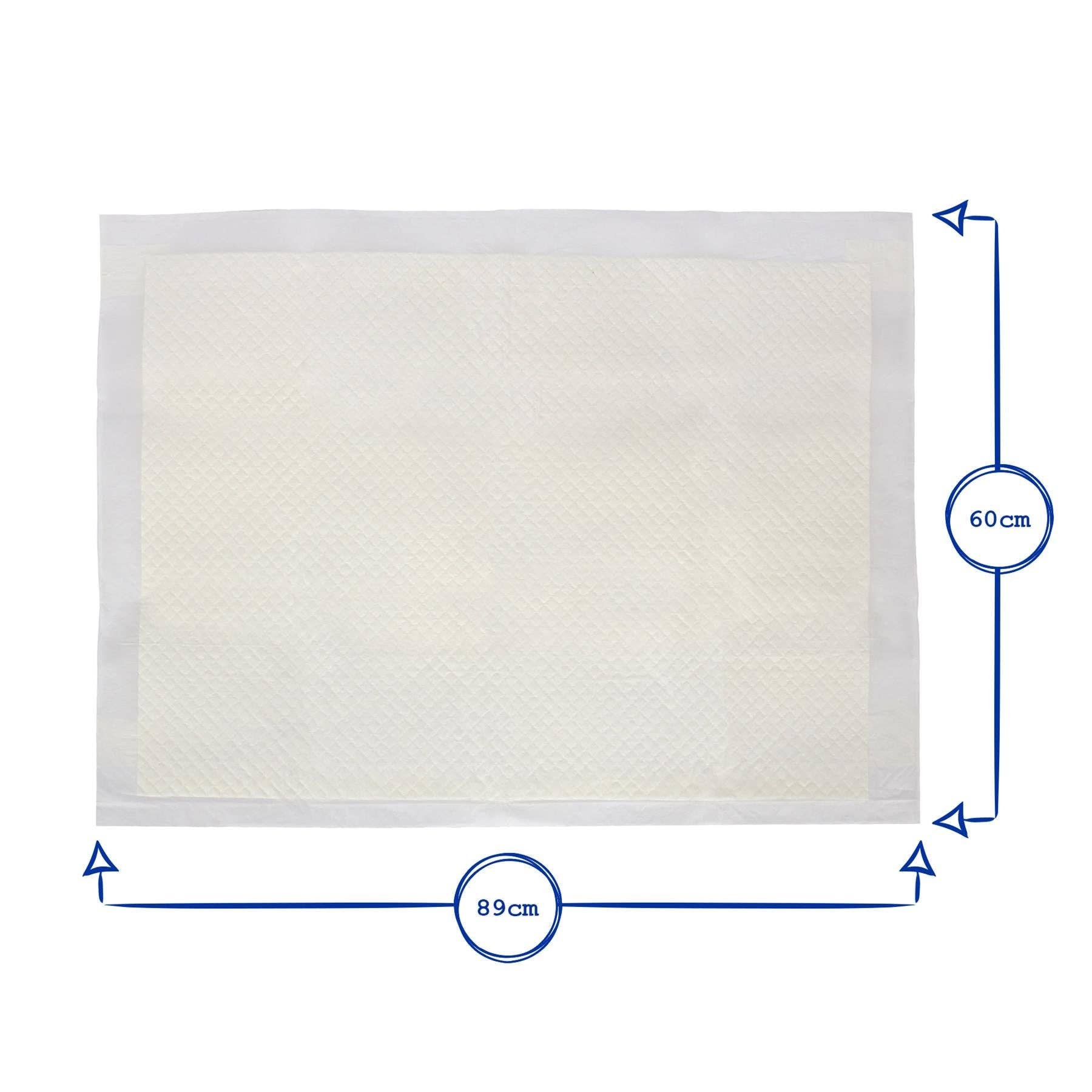 Rinkit Ltd - Wholesale Pet Cleaning Supplies - Disposable Puppy Training Pads - 60cm x 89cm - Pack of 104