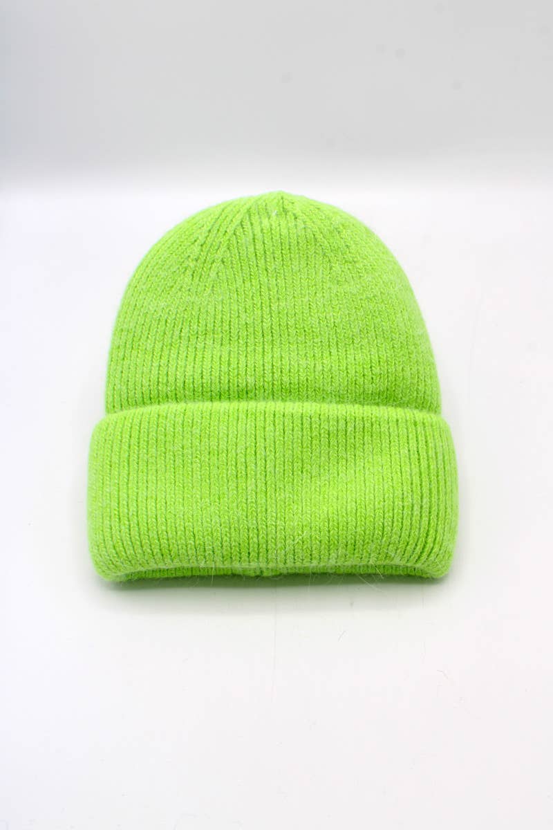 Hologramme Paris - Wholesale Beanie - Men's - Classic plain Angora hat35