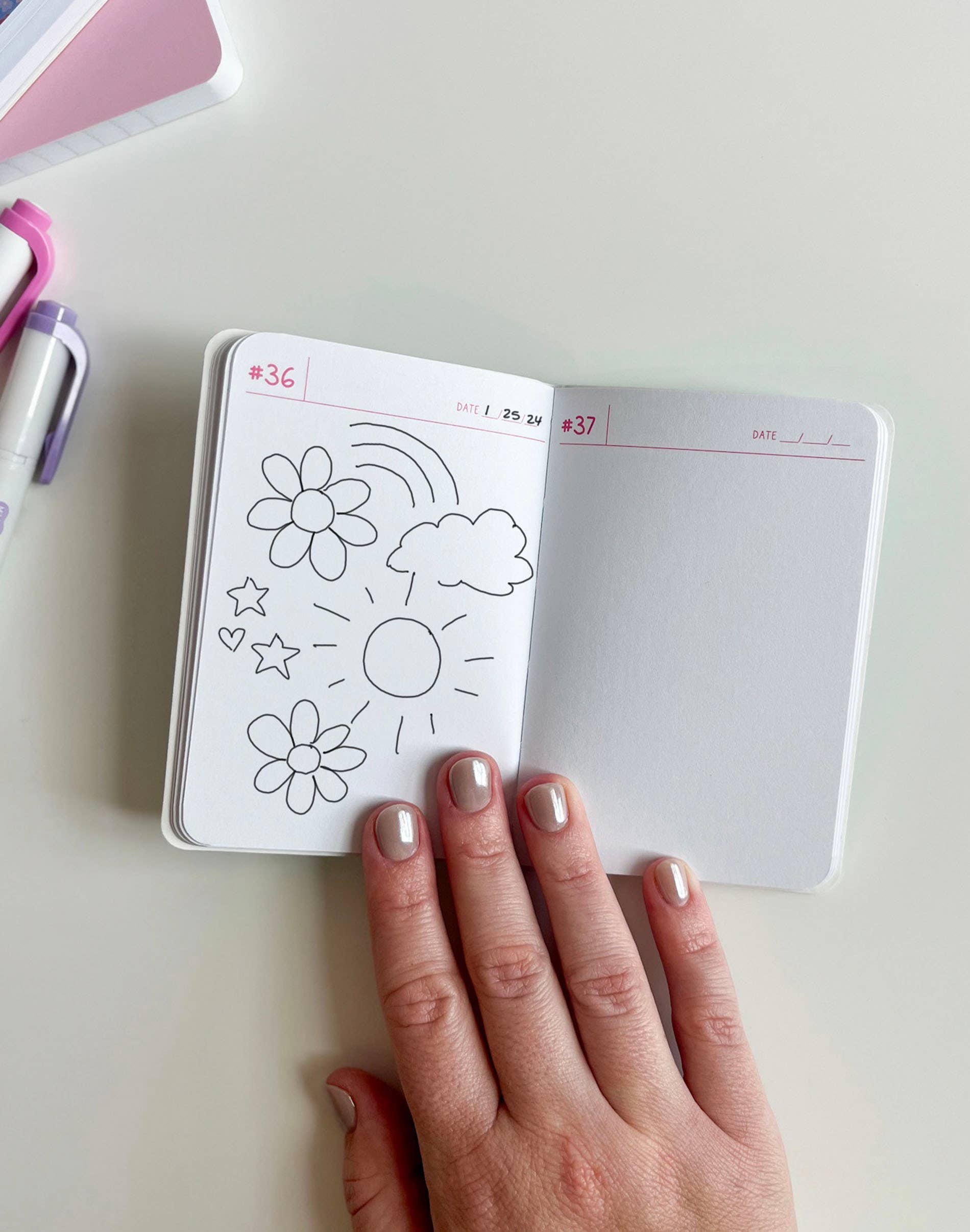 Callie Danielle – Engroshandel Dagbog – Lille bog om Doodles Journal1