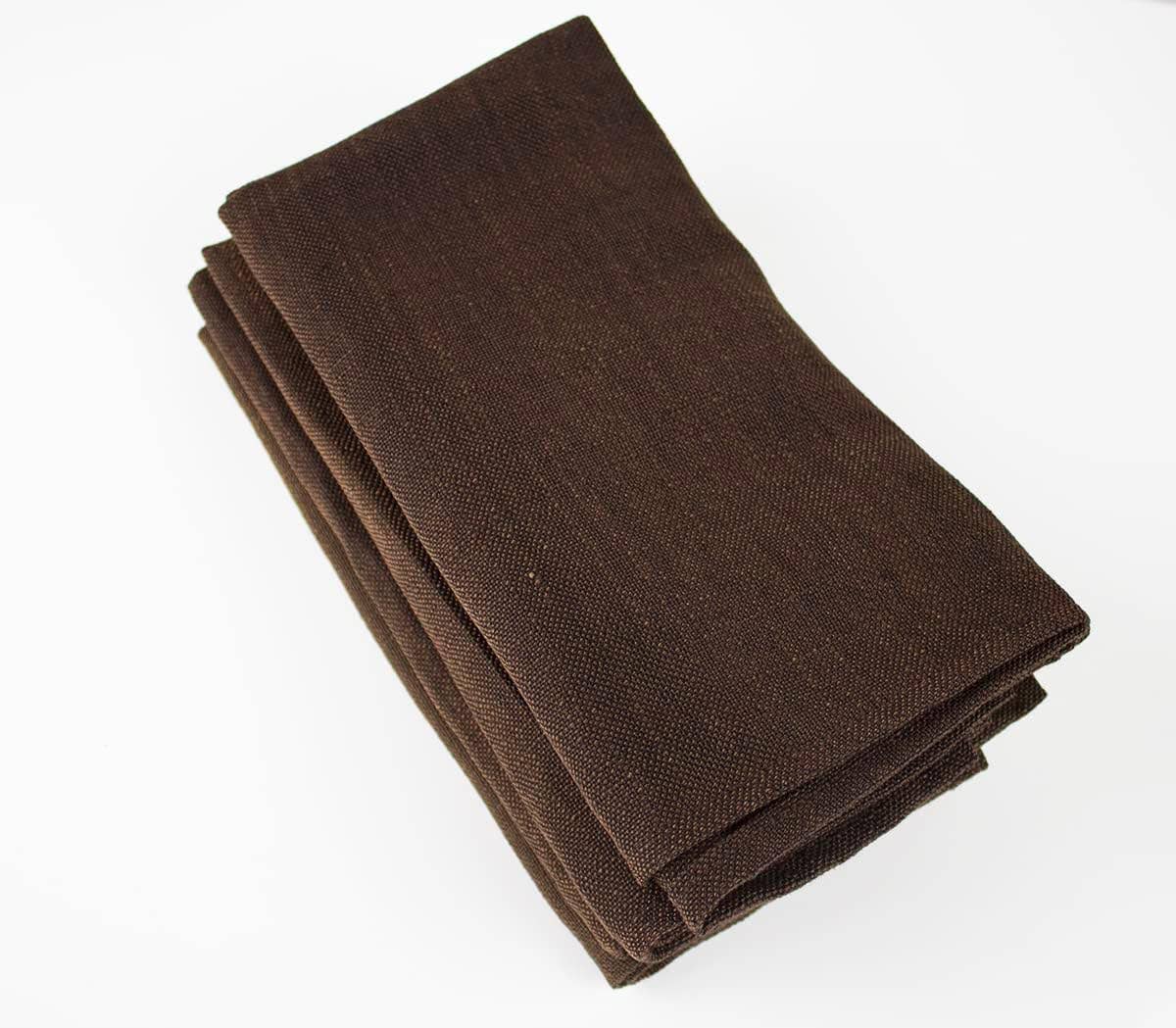 Fennco Styles - Wholesale Dinner & Cloth Napkin - Chocolate Everyday Design 20" Cloth Napkin1