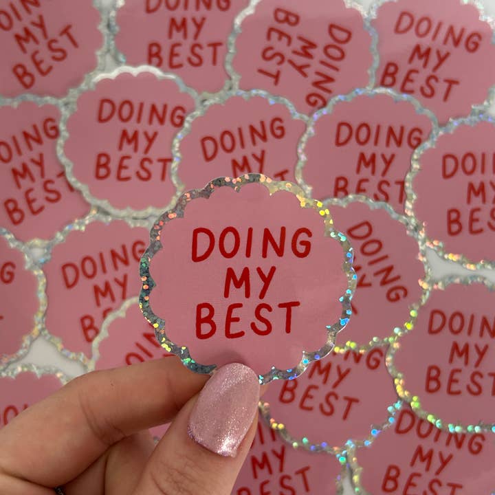 Nany Craft Shop - Wholesale Sticker - Autocollant Je fais de mon mieux