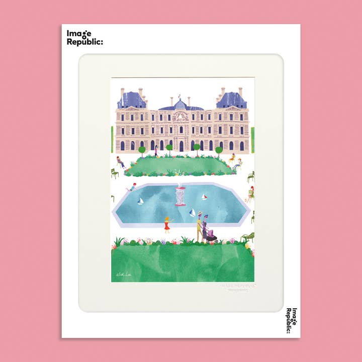 30x40 cm WLPP PARIS LUXEMBOURG GARDEN for wholesale by Image Republic