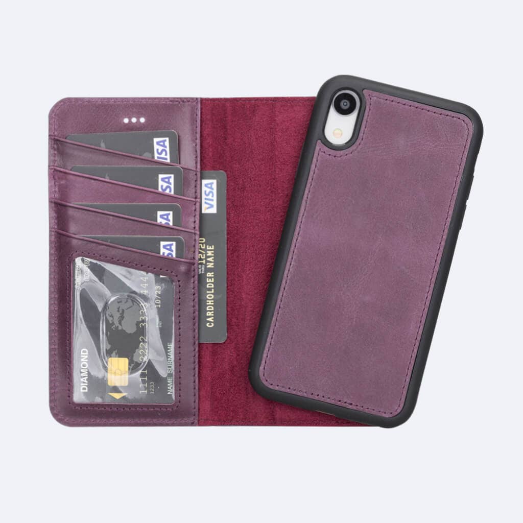 OXA LEATHER - Wholesale Phone Wallet - Unisex - iPhone XR Leather Wallet Case28