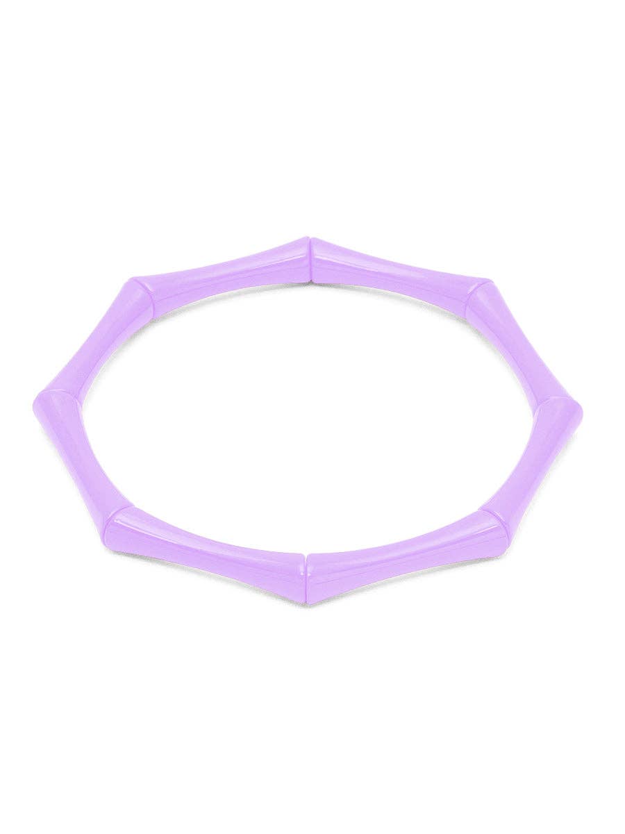 ZENZII Jewelry - Wholesale Link & Chain Bracelet - Enamel Bamboo-Style Stretch Bracelet11