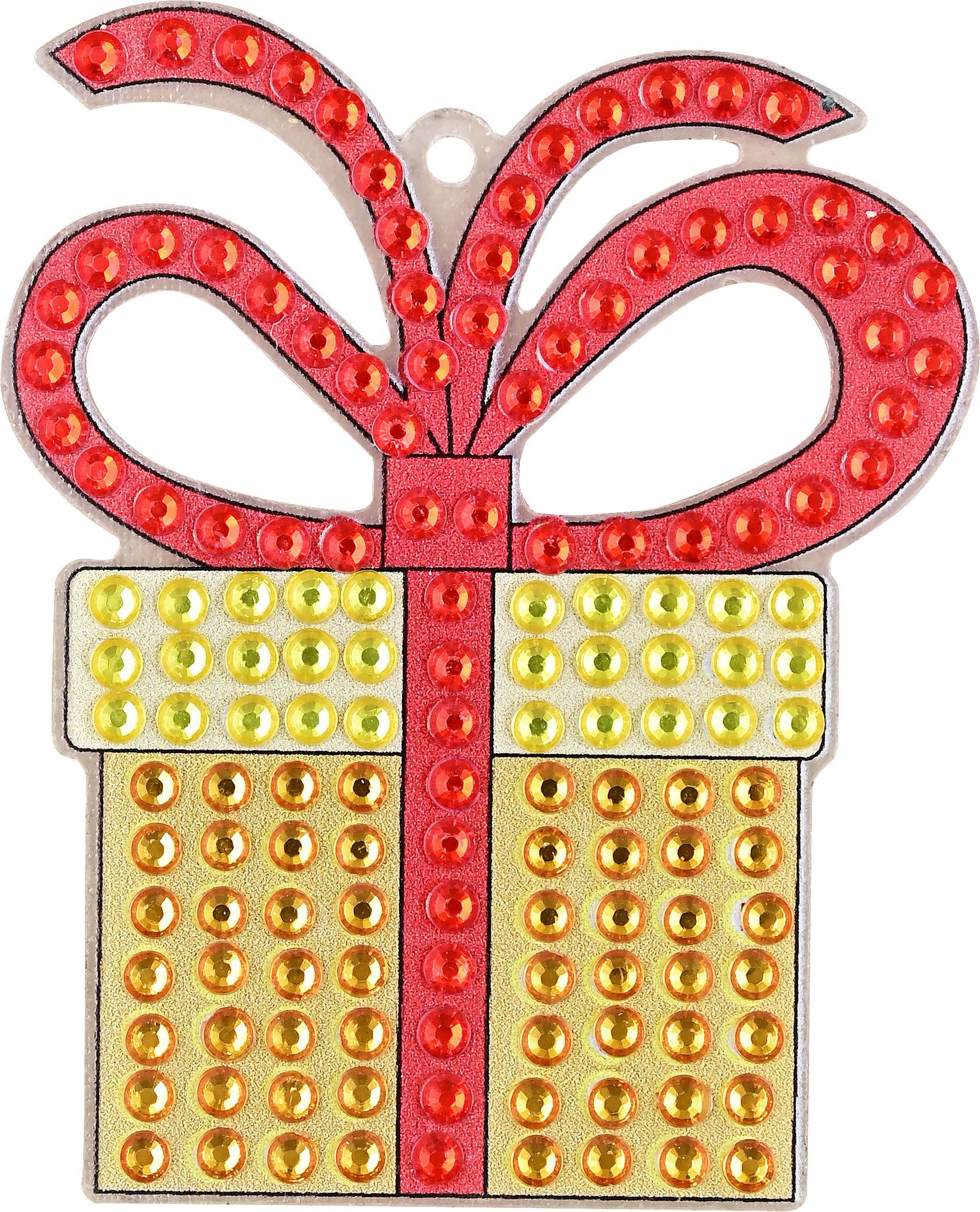 Peter Pauper Press - Vente Kit de bricolage – enfant - Kit de décorations de Noël Big Gem Painting3