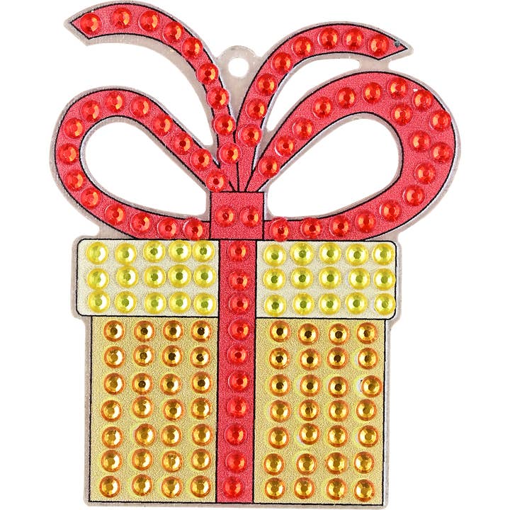 Peter Pauper Press - Wholesale DIY Craft Kit - Kids - Big Gem Painting Christmas Ornaments Kit3