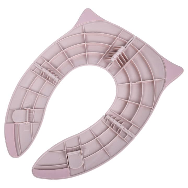 Folding Toddler Travel Potty Seat - Blush Pink for wholesale by Three Little Tots