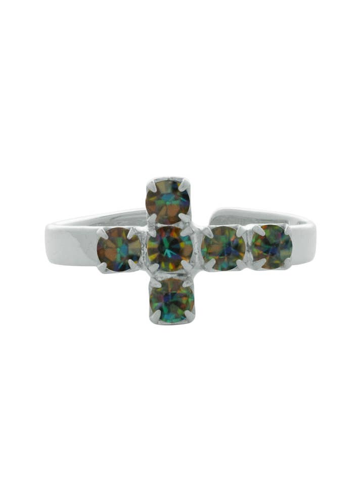 Bague Bande Carly Cross - RGE1PDVO pour la vente par Sorrelli