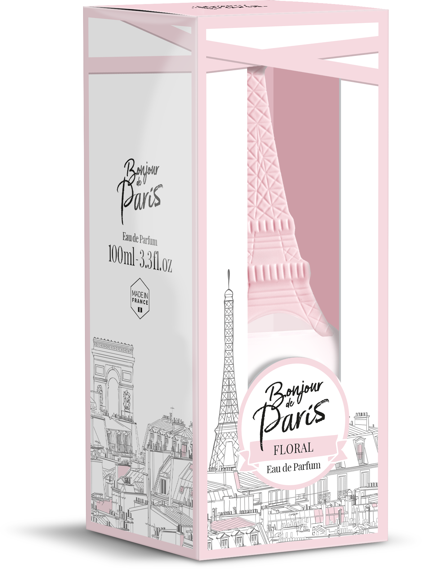 Bonjour de Paris - Distributed by Scents of Europe - Vente Parfum/Eau de toilette - Eau de parfum florale - 100 ml (3,3 oz)3