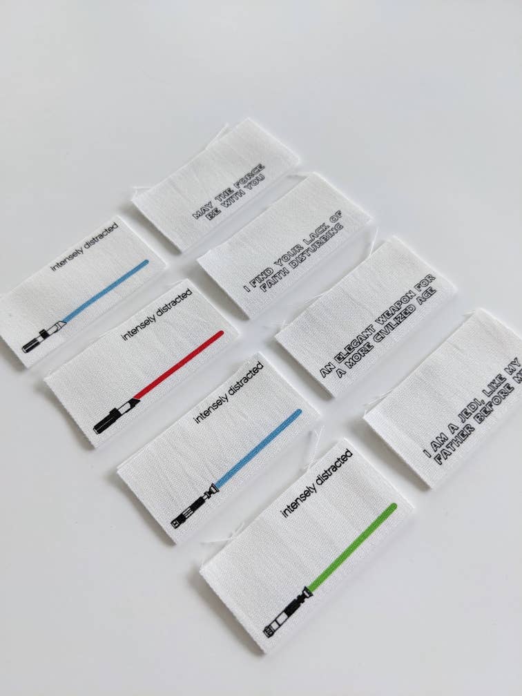 Intensely Distracted - Wholesale Craft Supplies - Legendary Light | Cotton Luxe Labels2