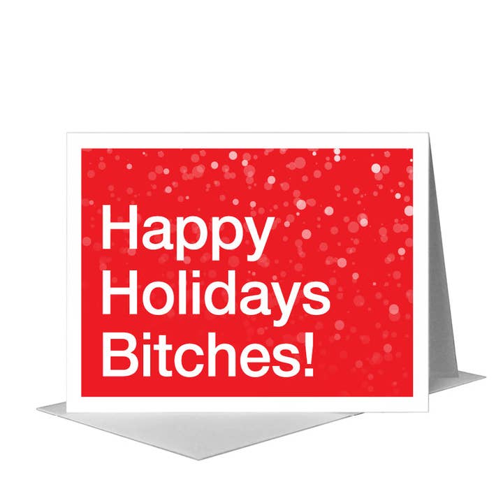 Ho Ho Ho, Greeting Card (#8471A) for wholesale by Printed Canvas