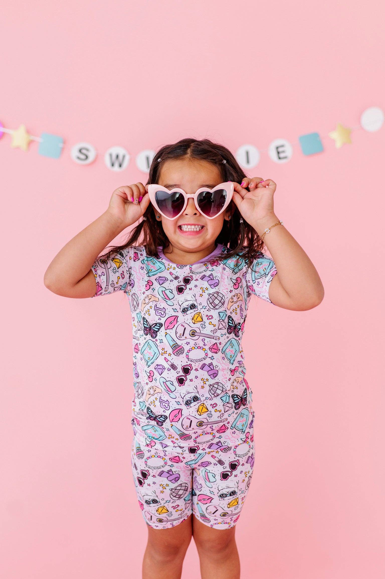 Kiki + Lulu - Wholesale Sleepwear Set - Kids - Look What You Made Me Snooze Kids Shorts Pajamas8