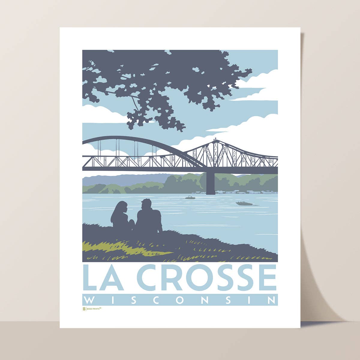Bozz Prints – Großhandel Kunstdruck – La Crosse Riverside Park-Druck2