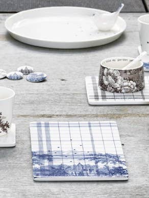 Piastrella paesaggio RUTH M - Grande blu per la vendita all'ingrosso da parte di Anne Black