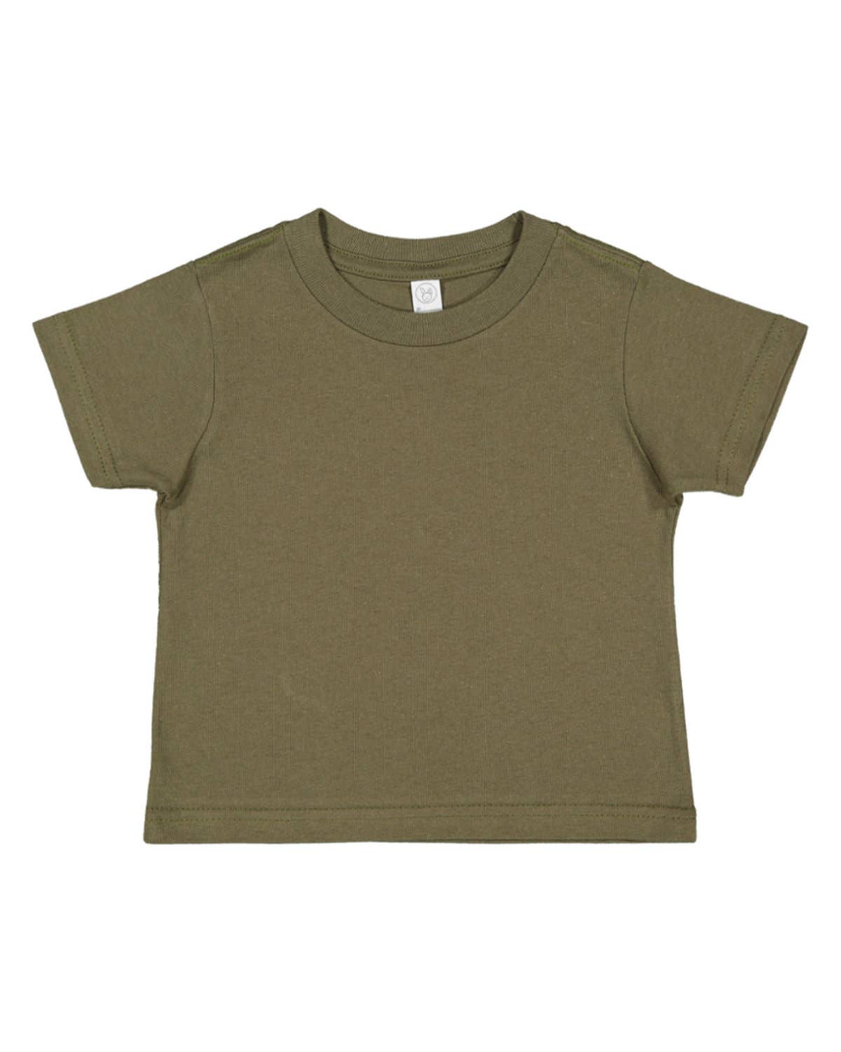 Total Apparel - Wholesale T-Shirt - Kids - Rabbit Skins Toddler Fine Jersey Blank T-Shirt 2T-7 | 332132