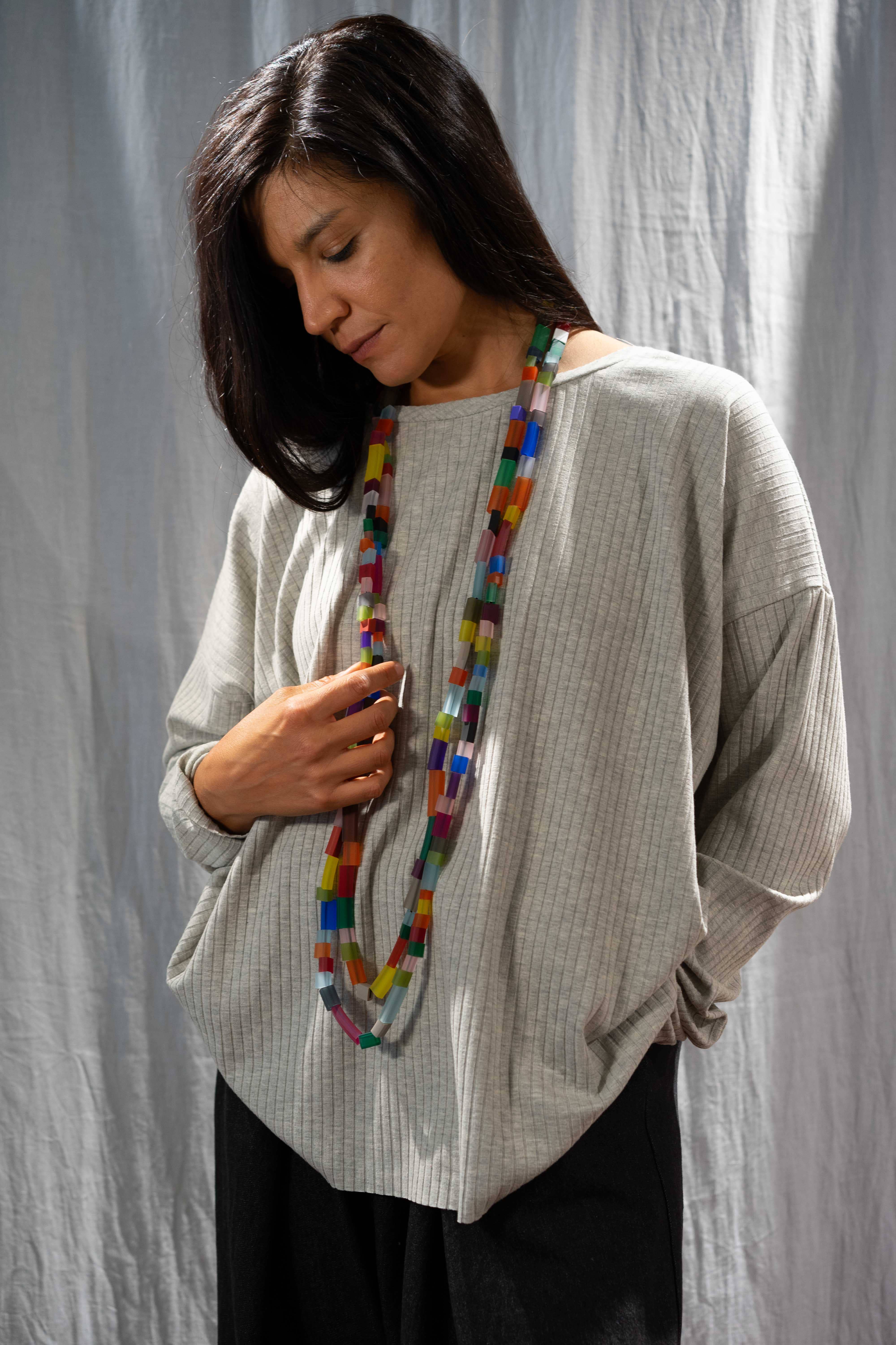 Rosalba Galati SRL - Wholesale Y-Neck/Lariat Necklace - LONG MOSAIC7