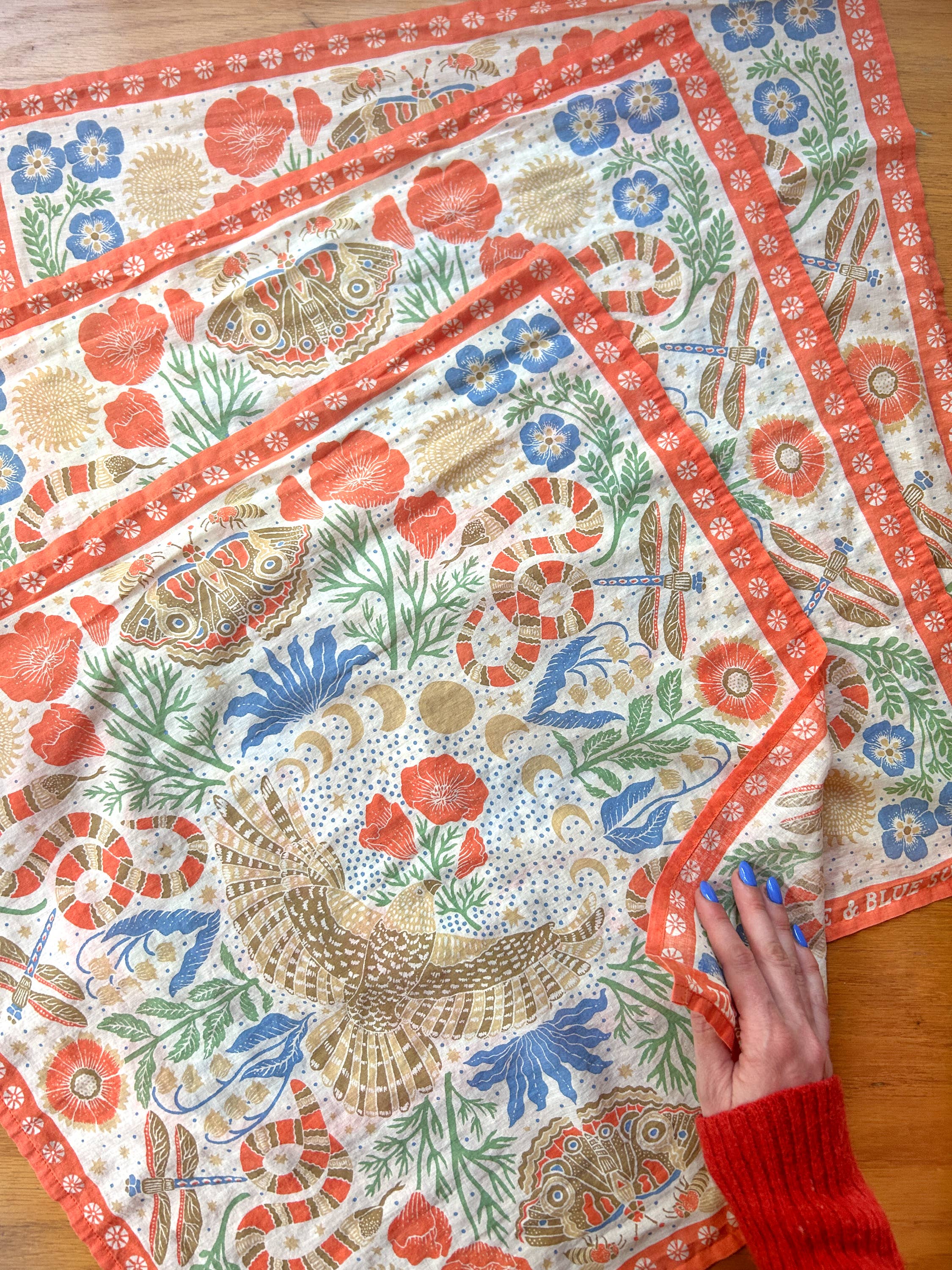 Lili Arnold - Wholesale Bandana - Women's - Lightweight Organic Cotton Bandana3