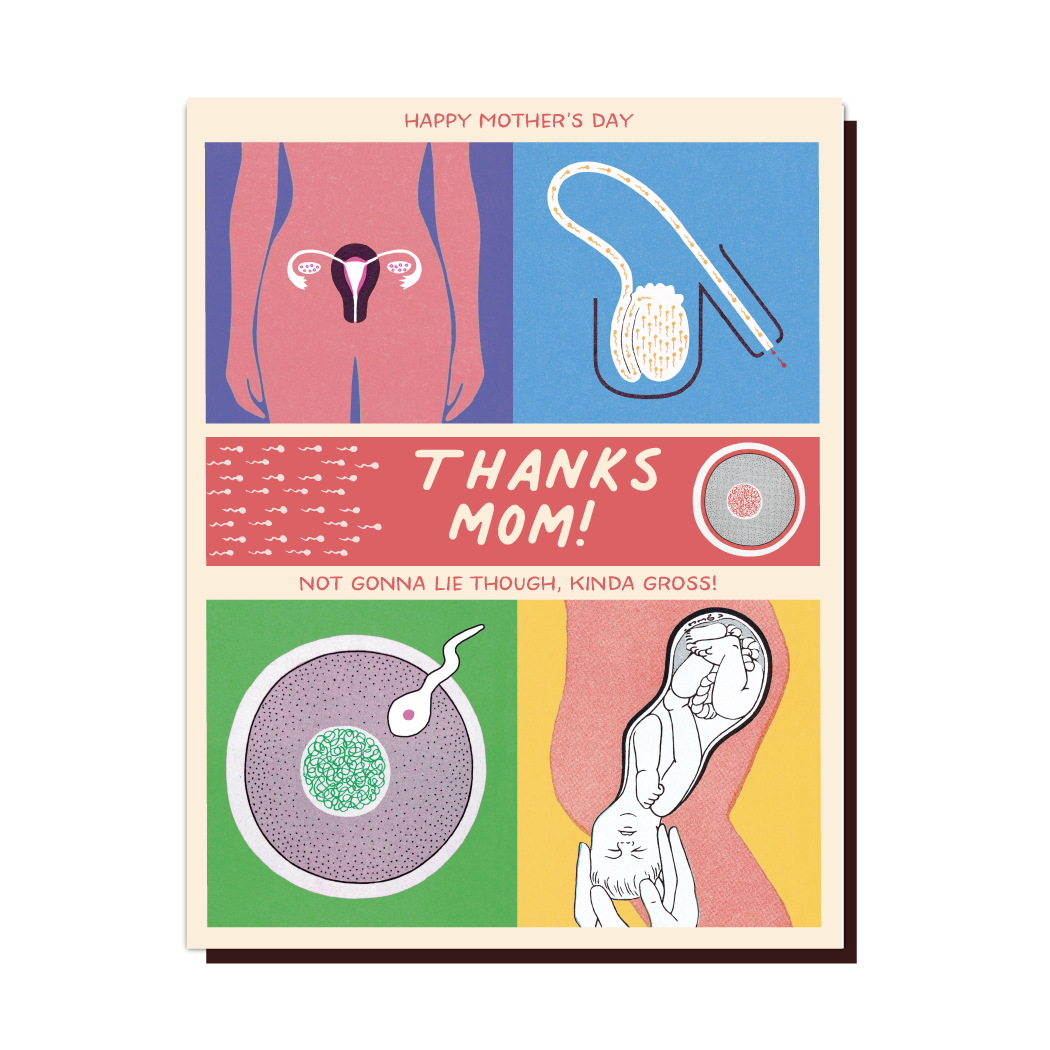 offensivedelightful - Wholesale Mother's Day Card - GROSS MOM! mother's day card1
