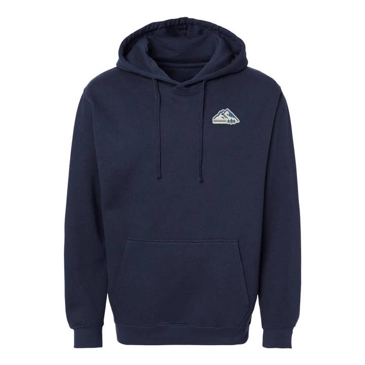 Sudadera con capucha Retro Mountain CloudFit para venta al por mayor de TriPine