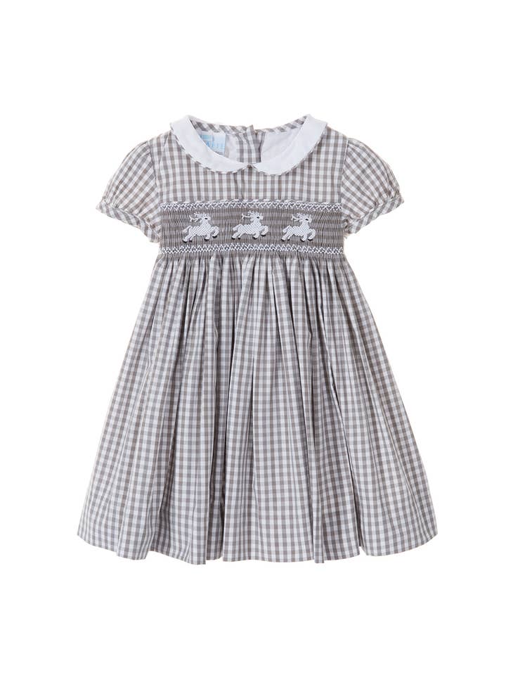 Annafie London Ltd - Wholesale Dress - Kids - DOE smocked dress *SALE*