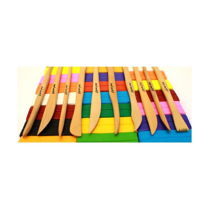 Mont Marte Usa, Inc. - Wholesale Clay - Mini Modelling Tools Boxwood 10pc3