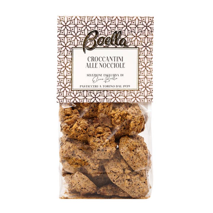 Hazelnut Crunchy Biscuits 150g for wholesale by Boella & Sorrisi