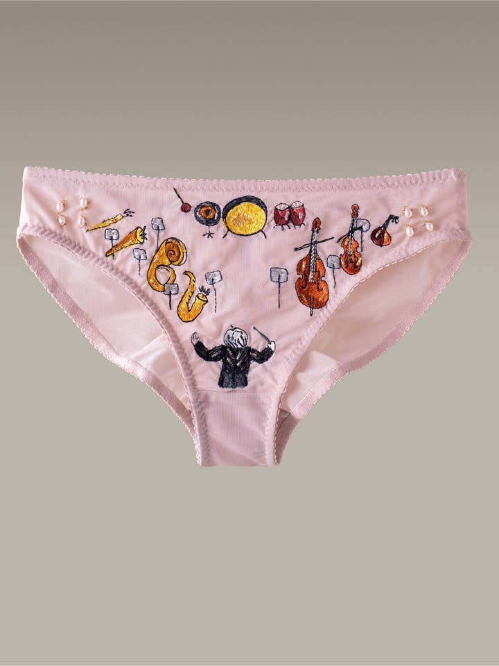 Orchester Low Rise Knicker für den Großhandel von Love & Swans