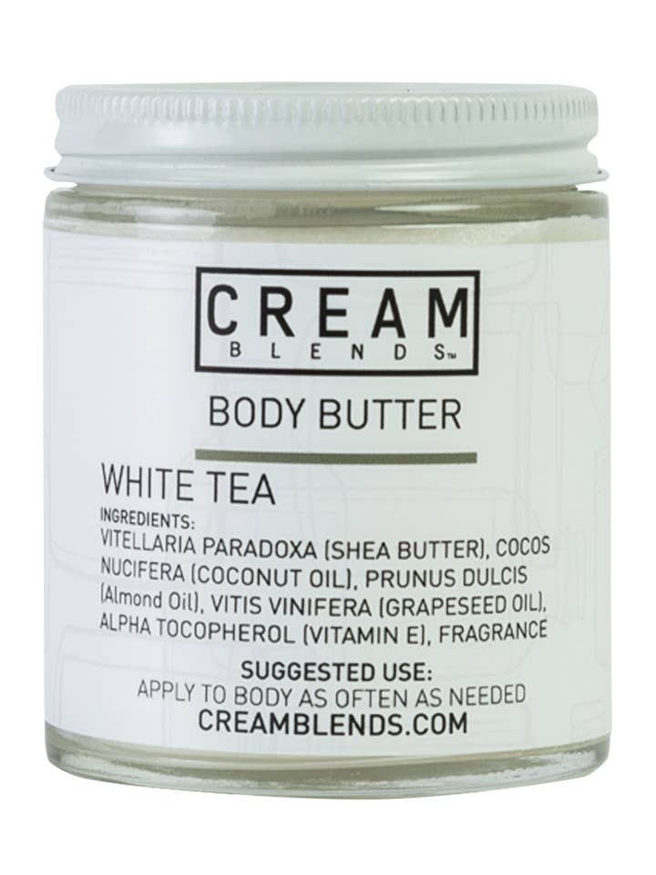 White Tea Body Butter for wholesale by CREAM BLENDS