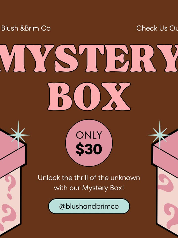 Mystery Box for wholesale by Blush & Brim Co